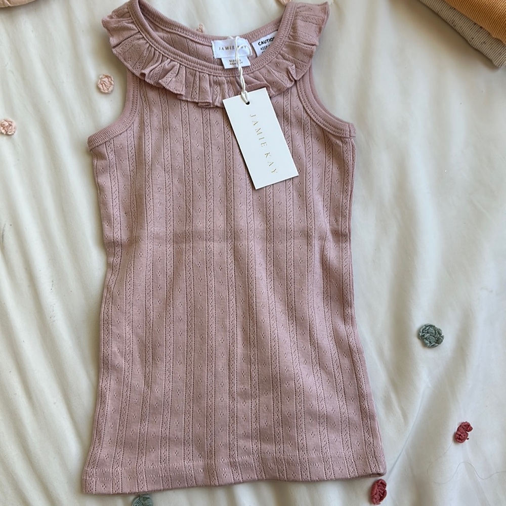 Jamie Kay pink tank 3Y NWT